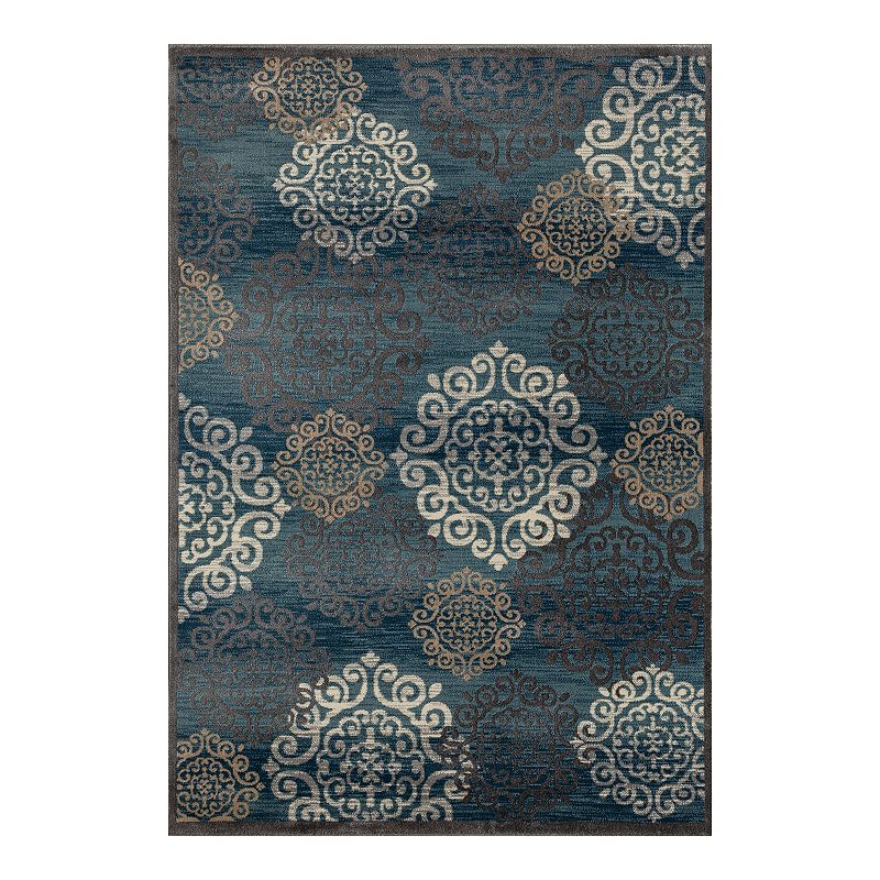 Art Carpet Noviton Day Dreaming Rug, Blue, 5X8 Ft