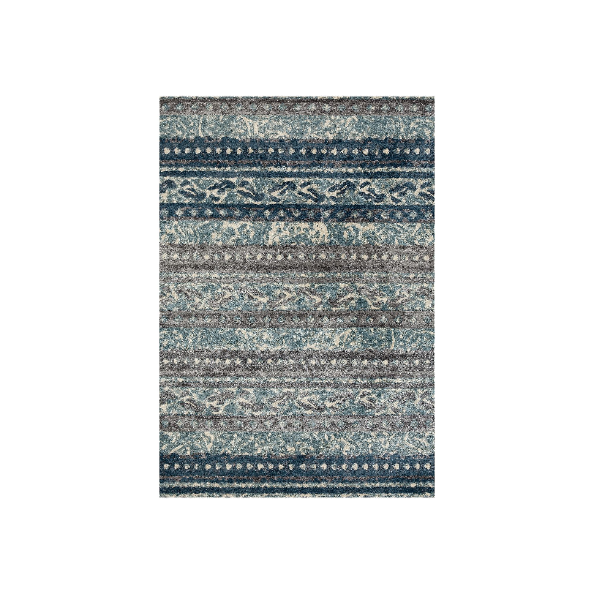 Art Carpet Noviton Flowing Rug, Blue Gray Linen