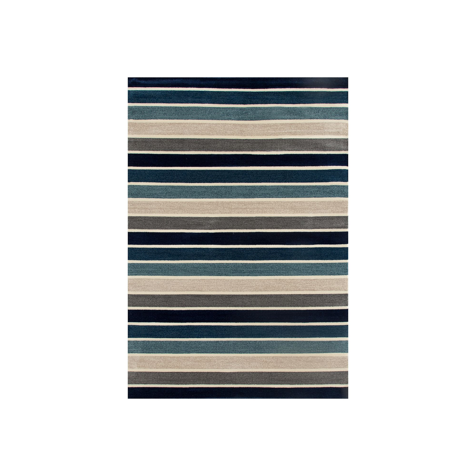 Art Carpet Taree Mainline Rug, Blue Beige Gray