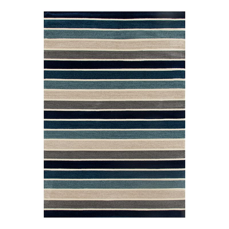 Art Carpet Taree Mainline Rug, Blue, 5X8 Ft
