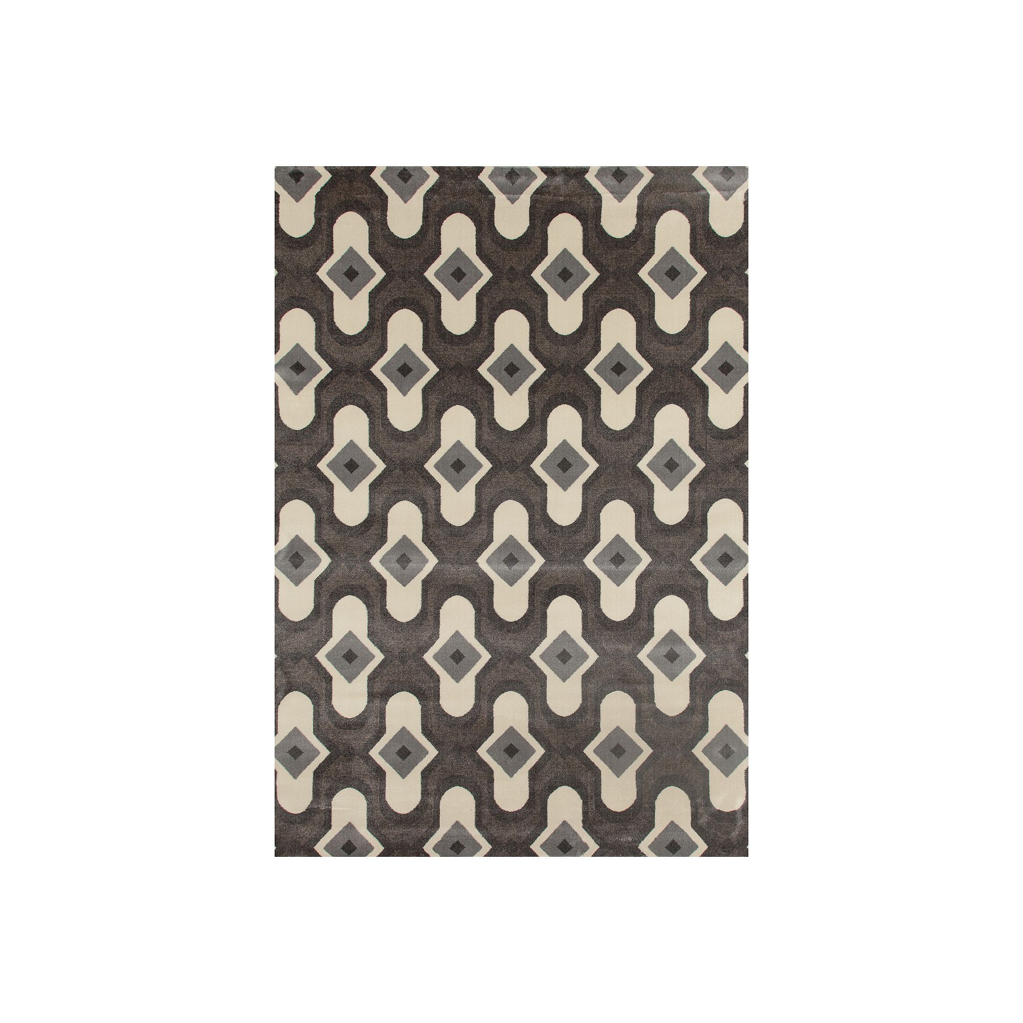 Art Carpet Taree Protector Rug, Brown Brown Gray