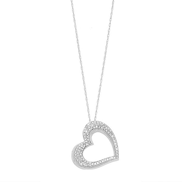 Heart necklace deals kohls