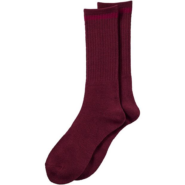 Men's Lands' End Thermaskin Heat Winter Boot Socks