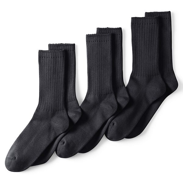 Jefferies Socks Boys Seamless Casual Crew Socks Pack of 9 
