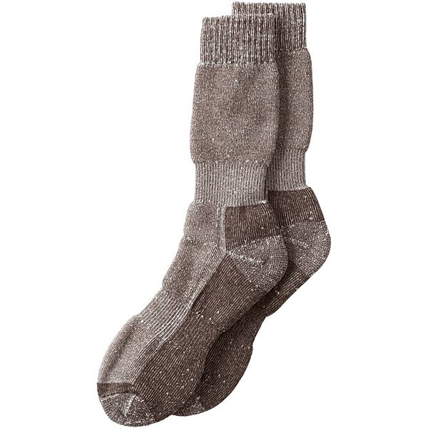 Men's Lands' End Merino Wool Snow Pac Boot Socks