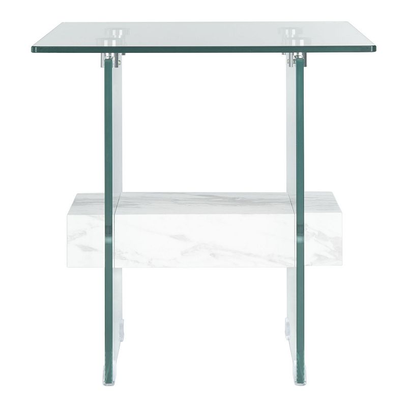 Safavieh Kayley End Table, White