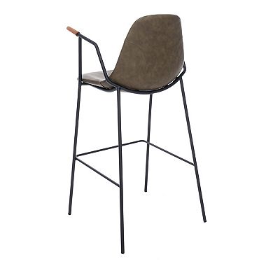 Safavieh Tanner Mid-Century Modern Bar Stool