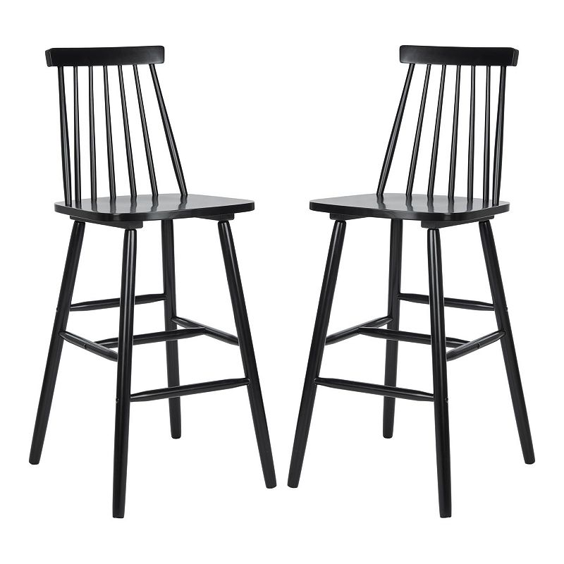 30745917 Safavieh Beaufort Bar Stool, Black sku 30745917