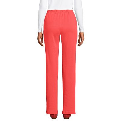 Women's Lands' End Sport Knit High Waist Pants