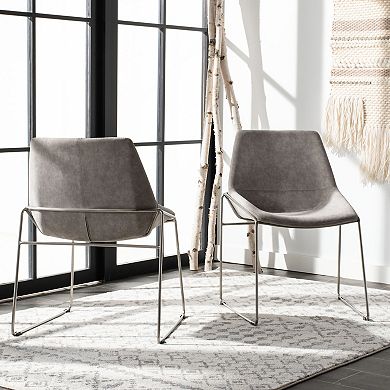 Safavieh Alexis Mid-Century Modern Dining Chair 2-piece Set
