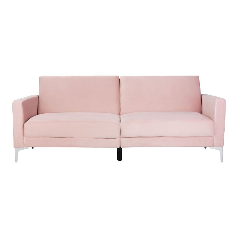 Safavieh Chelsea Foldable Futon Bed, Pink