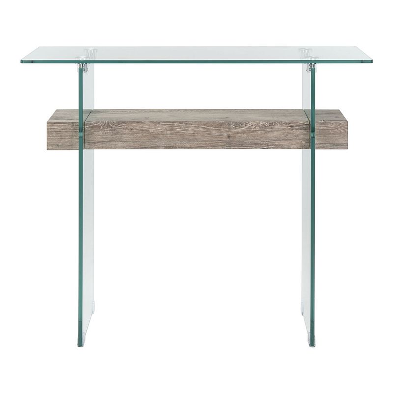 Safavieh Kayley Console Table, Gray  Shelf