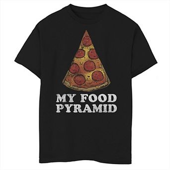 Boys 6-20 Fifth Sun Pizza Food Pyramid Graphic Tee