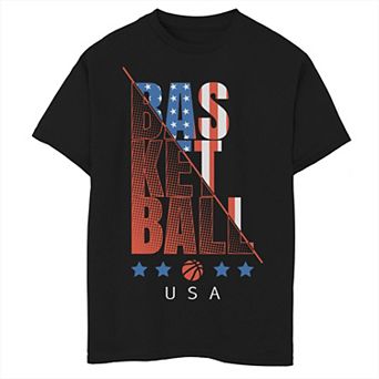 Boys 8-20 Fifth Sun Basketball USA Stars & Stripes Graphic Tee
