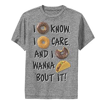 Boys 8-20 Fifth Sun I Doughnut Know I Doughnut Care Performance Graphic Tee