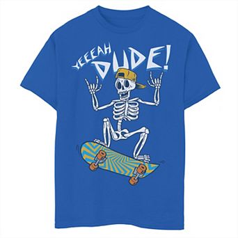 Boys 8-20 Fifth Sun Skateboarding Skeleton Graphic Tee