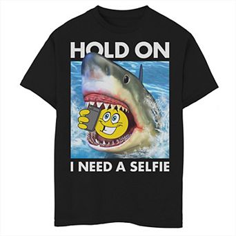 Boys 8-20 Fifth Sun Jawsome Selfie Meme Graphic Tee