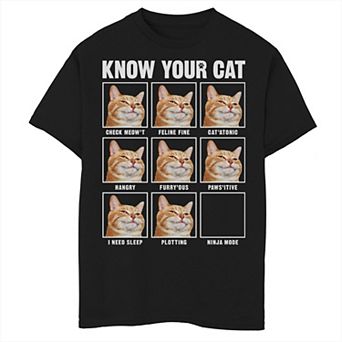 Boys 8-20 Fifth Sun Know Your Cat Box Up Graphic Tee