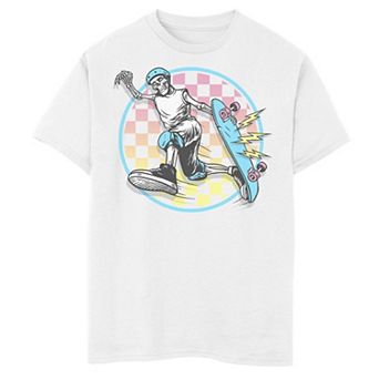 Boys 6-20 Fifth Sun Skeleton Skateboard Poster Graphic Tee
