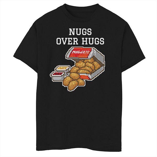 Boys 8-20 Fifth Sun Nugs Over Hugs 8 Bit Graphic Tee