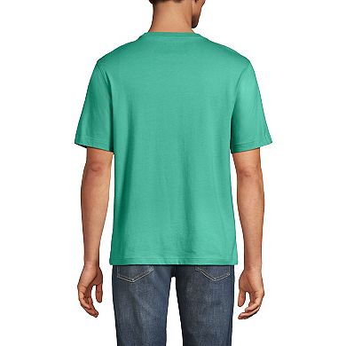 Men's Land's End Super-T Short Sleeve T-Shirt with Pocket