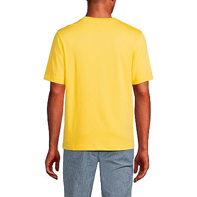 Men's Land's End Super-T Short Sleeve T-Shirt with Pocket