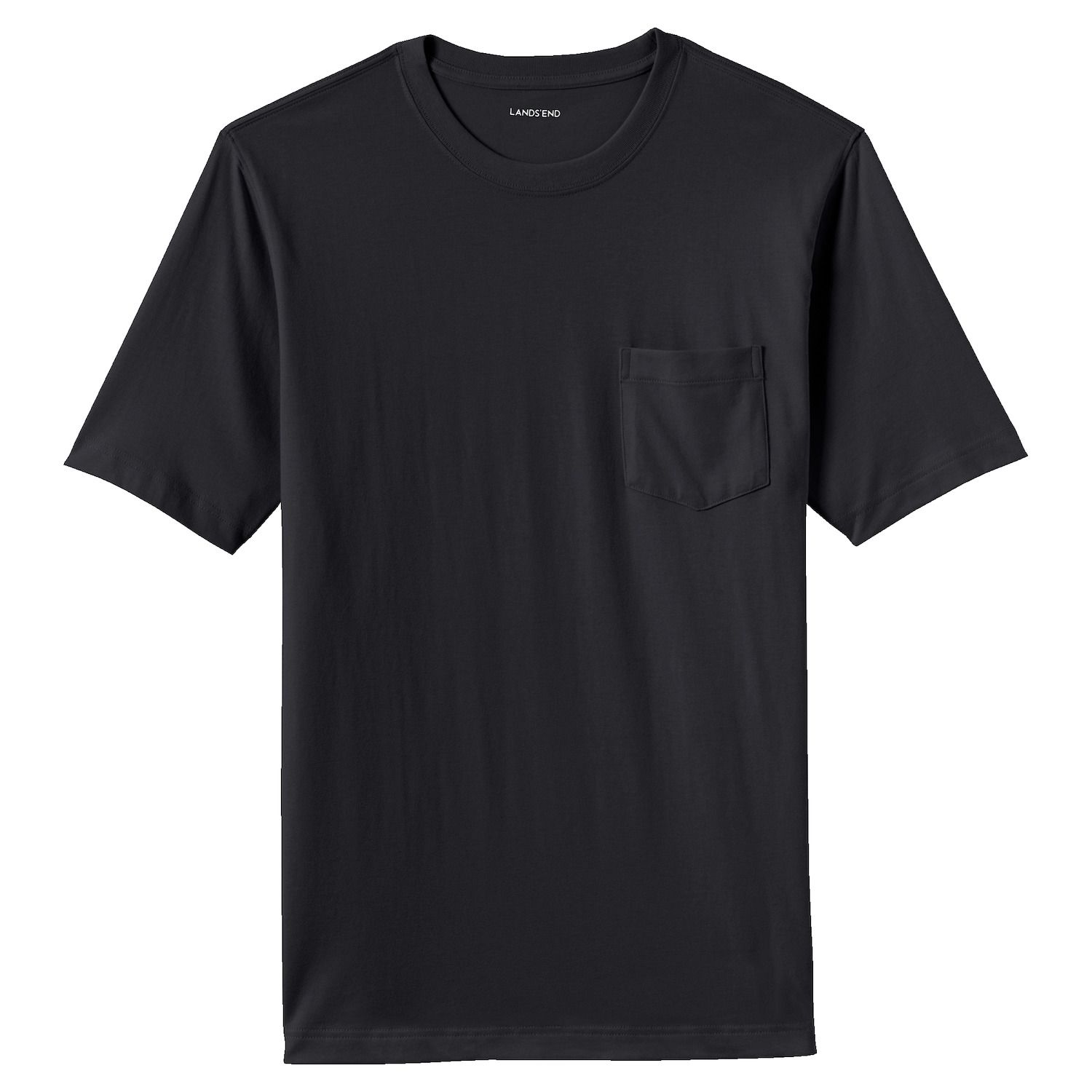 lands end mens t shirts with pockets