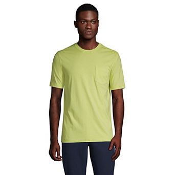 Men's Land's End Super-T Short Sleeve T-Shirt with Pocket