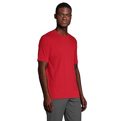 Big & Tall Lands' End Super-T Pocket Tee