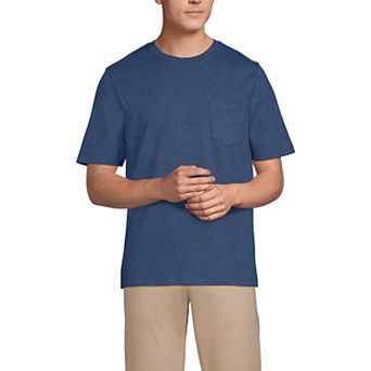 Big & Tall Lands' End Super Pocket Tee