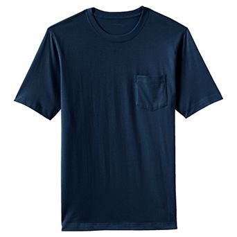 Big & Tall Lands' End Super Pocket Tee