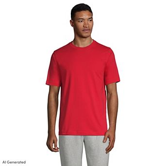Men's Lands' End Super-T Short Sleeve T-Shirt