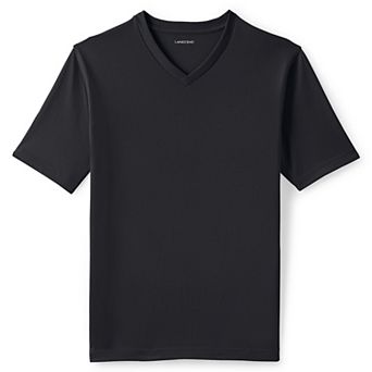 Men's Lands' End Super-T V-Neck Tee