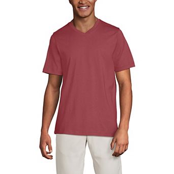 Men's Lands' End Super-T V-Neck Tee