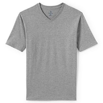 Men's Lands' End Super-T V-Neck Tee