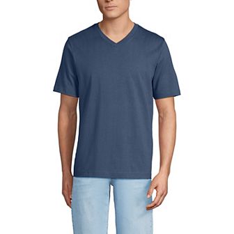 Men's Lands' End Super-T V-Neck Tee