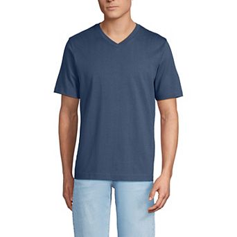 Men's Lands' End Super-T V-Neck Tee