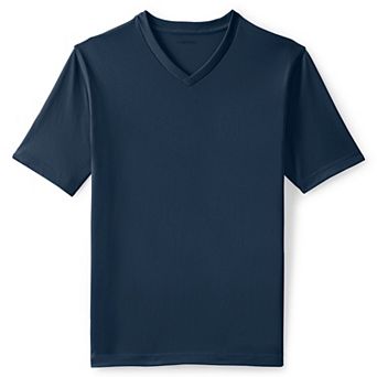 Men's Lands' End Super-T V-Neck Tee