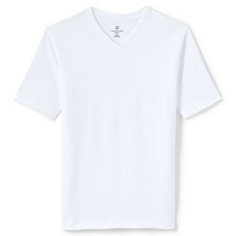Men's Lands' End Super-T V-Neck Tee