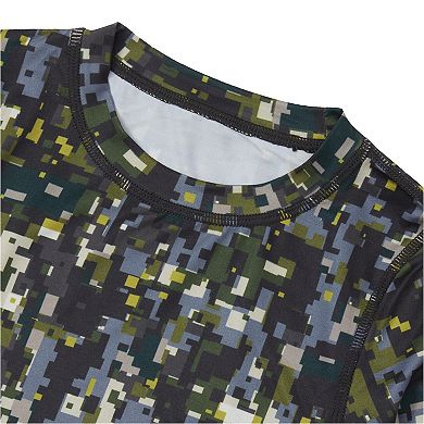 Boys 4-7 Lands' End Thermal Base Layer Long Underwear Thermaskin Crew Neck Shirt