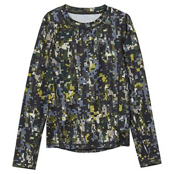 Boys 2-20 Lands' End Thermal Base Layer Long Underwear Thermaskin Crew Neck Shirt