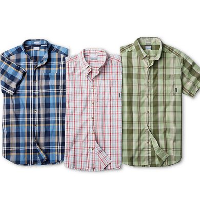 Men's Columbia Rapid Rivers II Plaid Button-Down Shirt