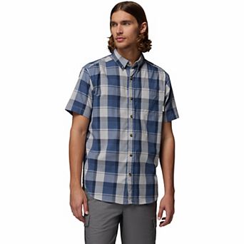 Men's Columbia Rapid Rivers II Plaid Button-Down Shirt