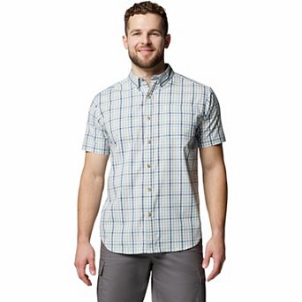 Men's Columbia Rapid Rivers II Plaid Button-Down Shirt