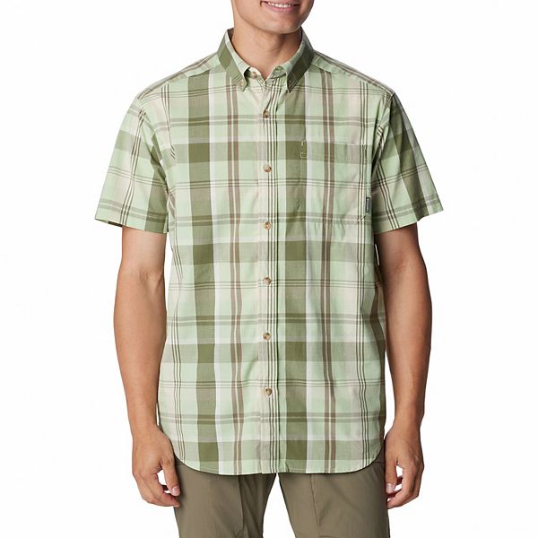 Men's Columbia Rapid Rivers II Plaid Button-Down Shirt