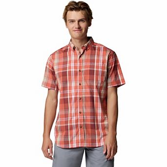 Men's Columbia Rapid Rivers II Plaid Button-Down Shirt