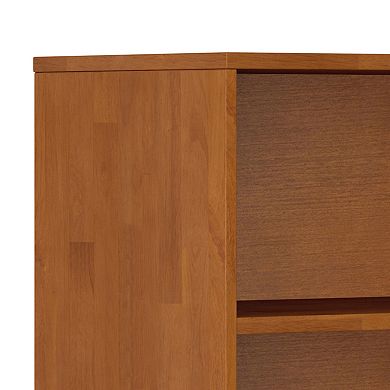 Simpli Home Harper 4-Shelf Bookcase