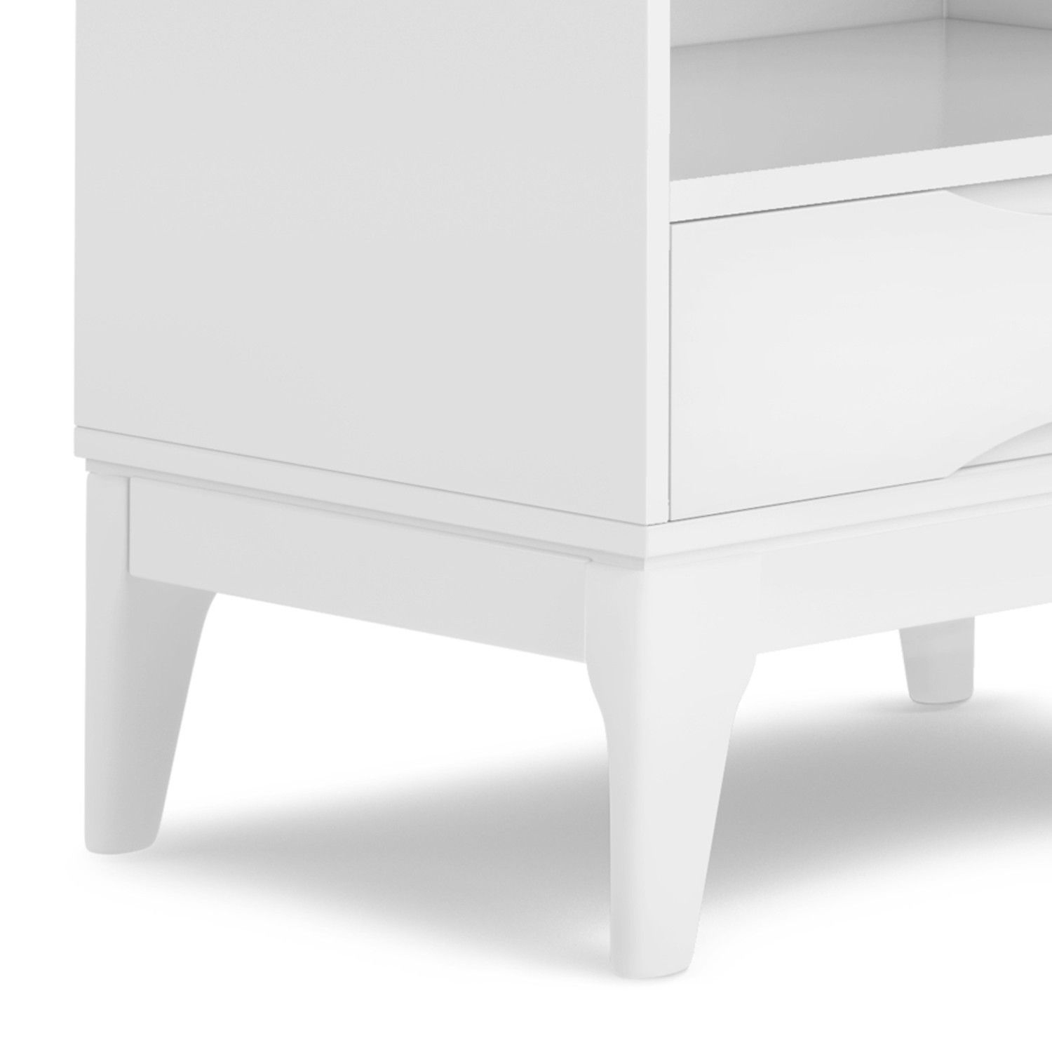 Simpli Home Harper 4-Shelf Bookcase