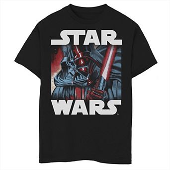 Boys 6-20 Star Wars Darth Vader Saber Up Close & Personal Graphic Tee