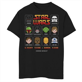 Boys 6-20 Star Wars Video Game Character Select Graphic Tee